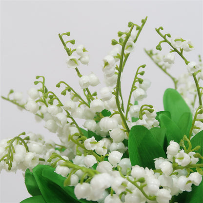 Lily in the valley, short, 5 heads, special texture, 9820