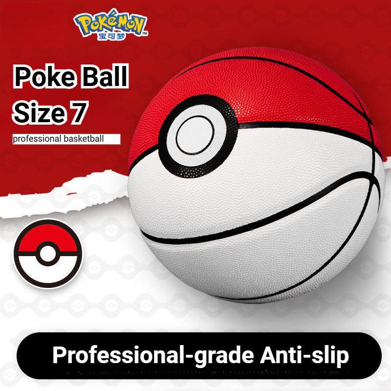 Poke Ball Basketball Size 7 / Professional Pokemon Basketball