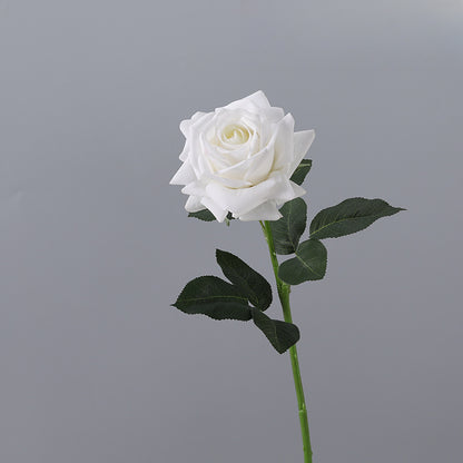 Concubine Rose, 1 head, real texture artificial flower, 23040502