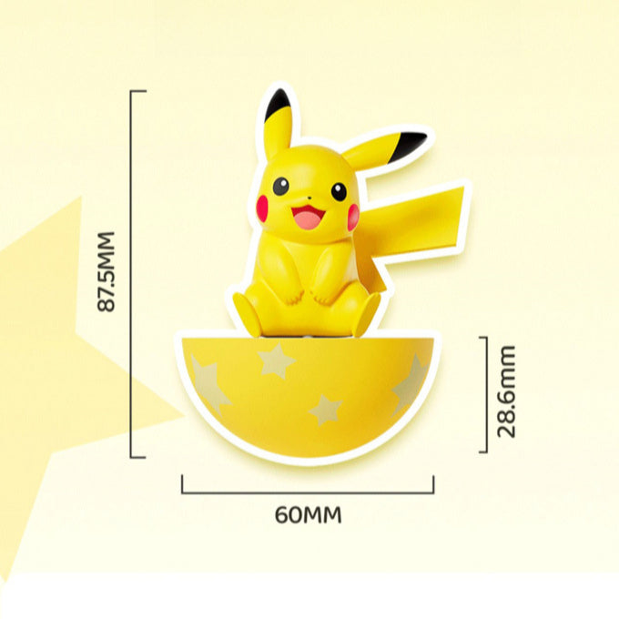 Pokémon Tumbler Figures Set / Pikachu, Gengar, Sylveon, Sprigatito, Quaxly, and Fuecoco!