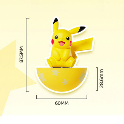 Pokémon Tumbler Figures Set / Pikachu, Gengar, Sylveon, Sprigatito, Quaxly, and Fuecoco!
