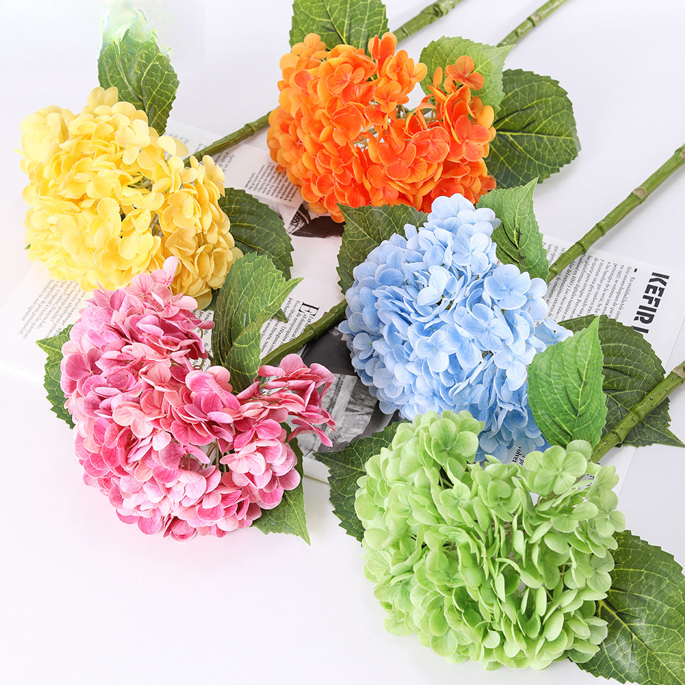 Hydrangea, medium, real texture artificial flower, 22071501
