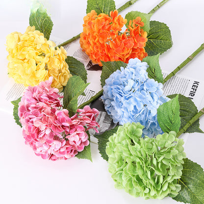 Hydrangea, medium, real texture artificial flower, 22071501