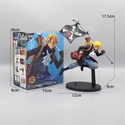 One Piece Figures / Running Brothers: Luffy, Sabo, and Ace 20cm Figure Set