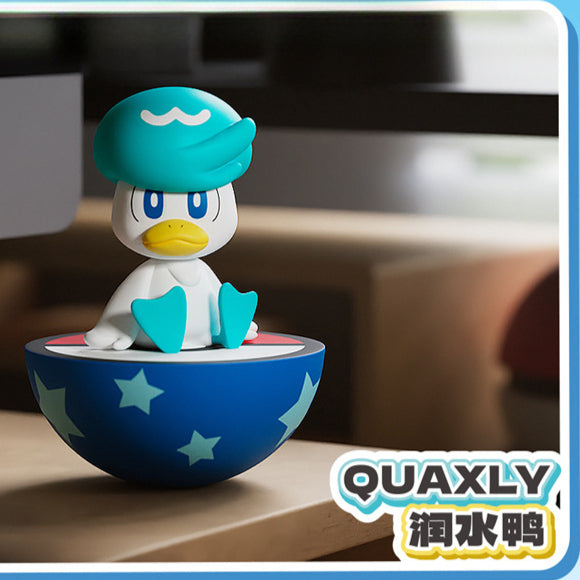 Pokémon Tumbler Figures Set / Pikachu, Gengar, Sylveon, Sprigatito, Quaxly, and Fuecoco!