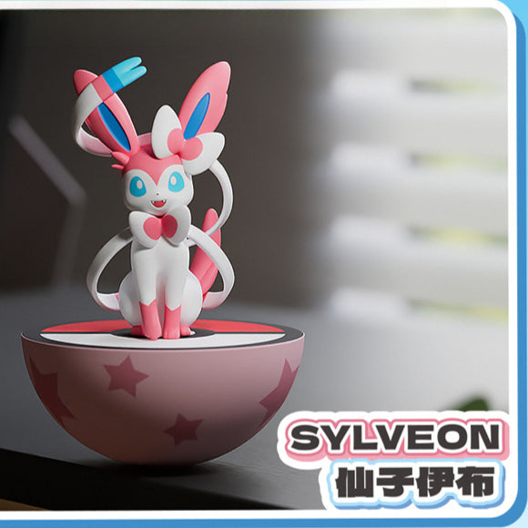 Pokémon Tumbler Figures Set / Pikachu, Gengar, Sylveon, Sprigatito, Quaxly, and Fuecoco!