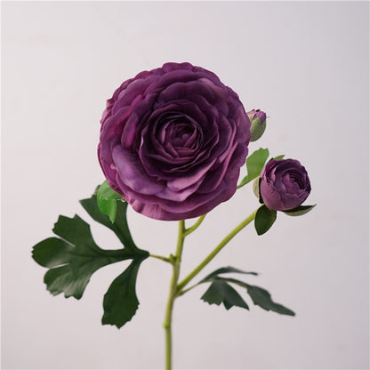 Ranunculus, real texture artificial flower, 48276