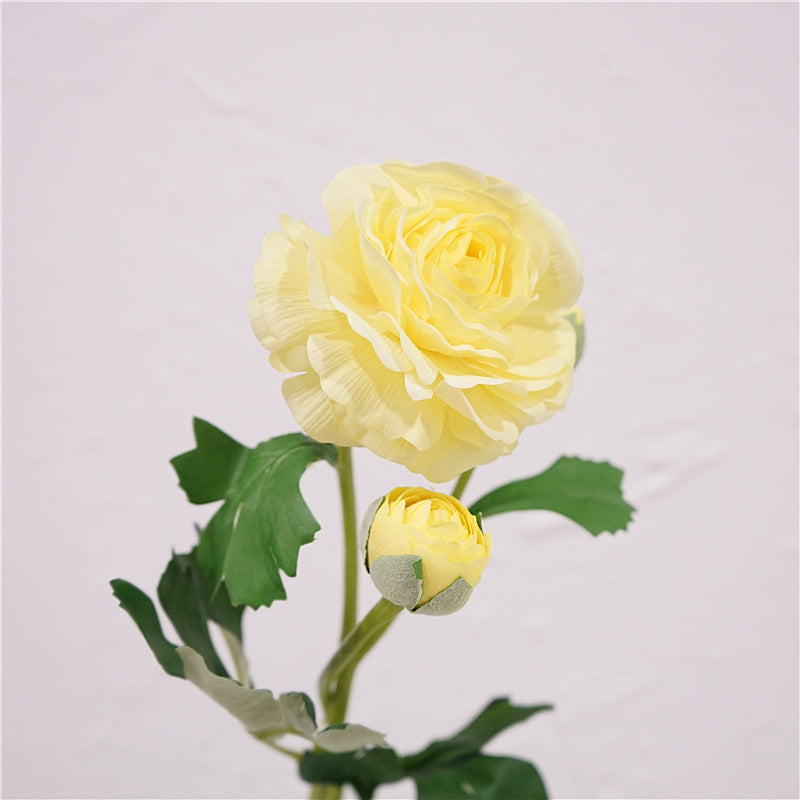 Ranunculus, real texture artificial flower, 48276