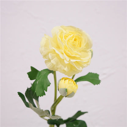 Ranunculus, real texture artificial flower, 48276