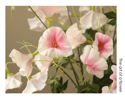 Morning glory, real texture artificial flower, 472802