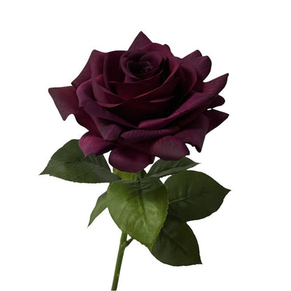 Rose, dark colors rose, deep color rose, real texture artificial flower, 519784