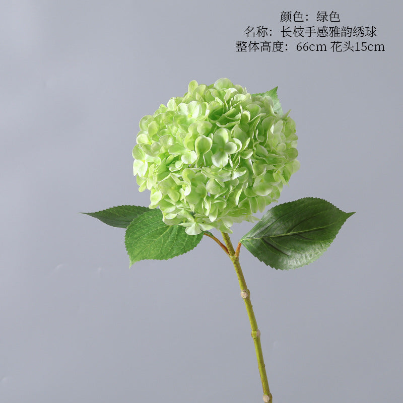 Hydrangea, large, real texture artificial flower, 23032002