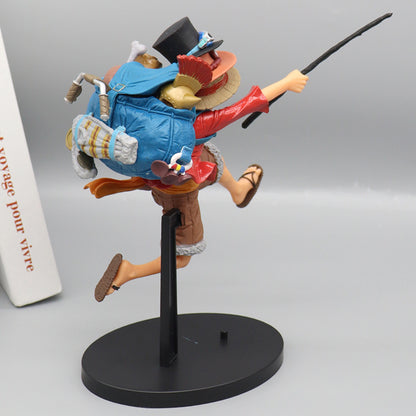 One Piece Figures / Running Brothers: Luffy, Sabo, and Ace 20cm Figure Set