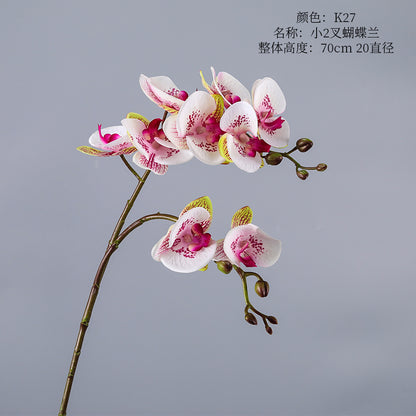 Phalaenopsis, 2 heads, real texture artificial flower, 22070402
