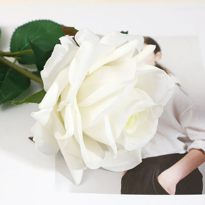 Autumn Rose, real texture artificial flower, 30249