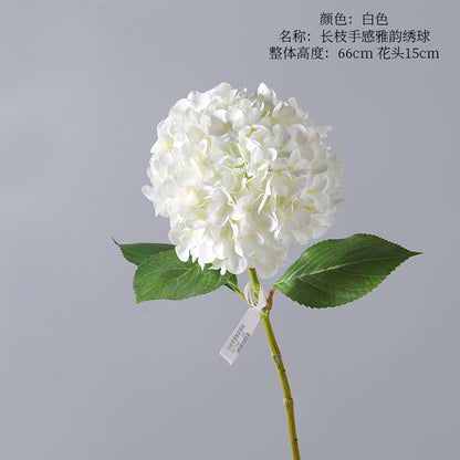 Hydrangea, large, real texture artificial flower, 23032002