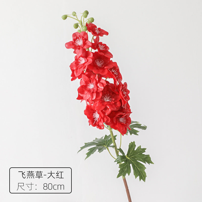 Doubtful knight's-spur, real texture artificial flower, 2112402