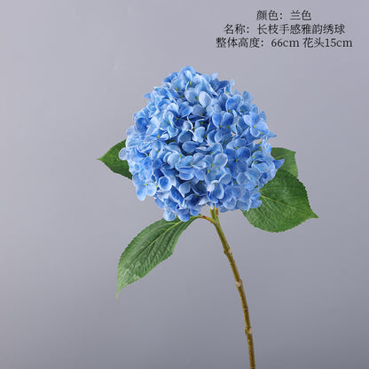 Hydrangea, large, real texture artificial flower, 23032002