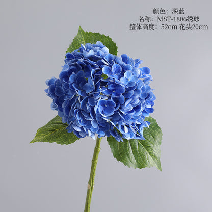 Hydrangea, medium, real texture artificial flower, 22071501