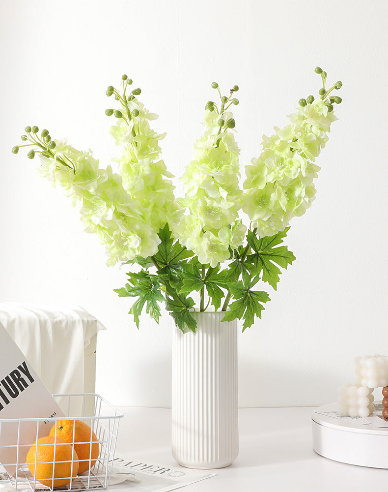 Doubtful knight's-spur, real texture artificial flower, 2112402