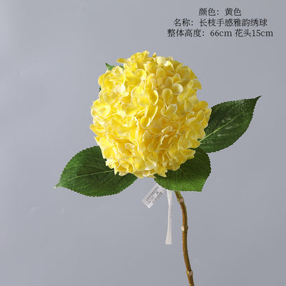 Hydrangea, large, real texture artificial flower, 23032002