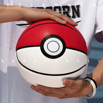 Poke Ball Basketball Size 7 / Professional Pokemon Basketball