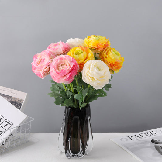 Peony, thick branch, real texture artificial flower, 23091403