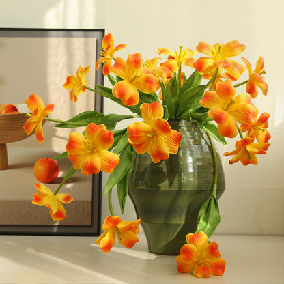 Tulip bloom, real texture artificial flower, 472803