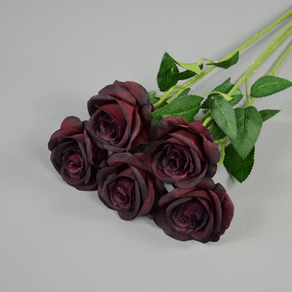 Special Rose, black golden silver rose, regular texture, 559432